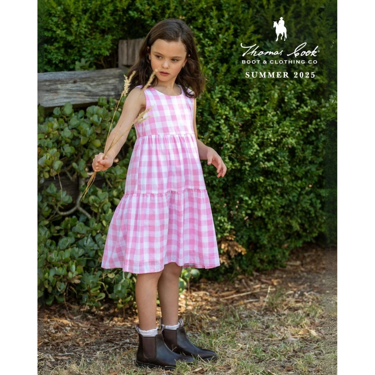 thomas cook girls amity dress pink 1