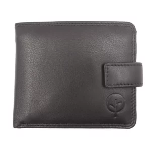 a13 second nature men's leather wallet black 1