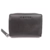 cc012 second nature leather zip concertina card holder black 1