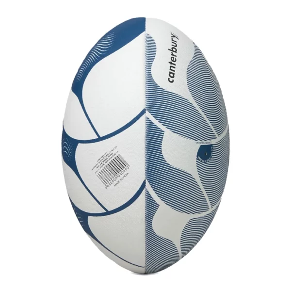 ccc thrillseeker rugby ball white blue 2