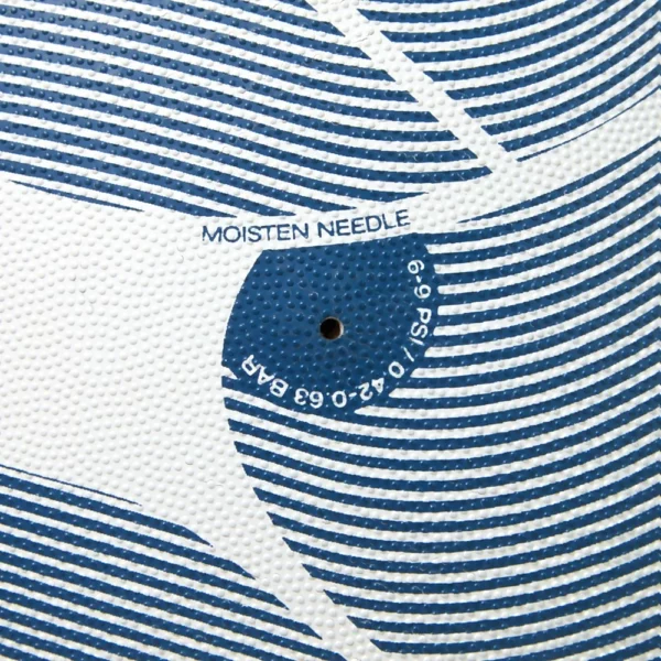 ccc thrillseeker rugby ball white blue 5