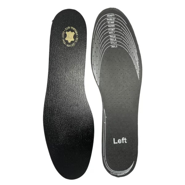 débé leather insole universal black