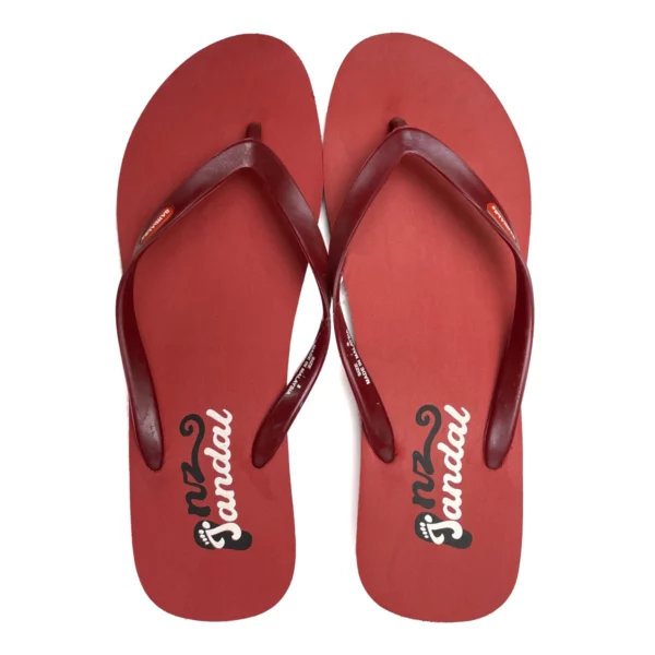 edwin high heel jandal red 03