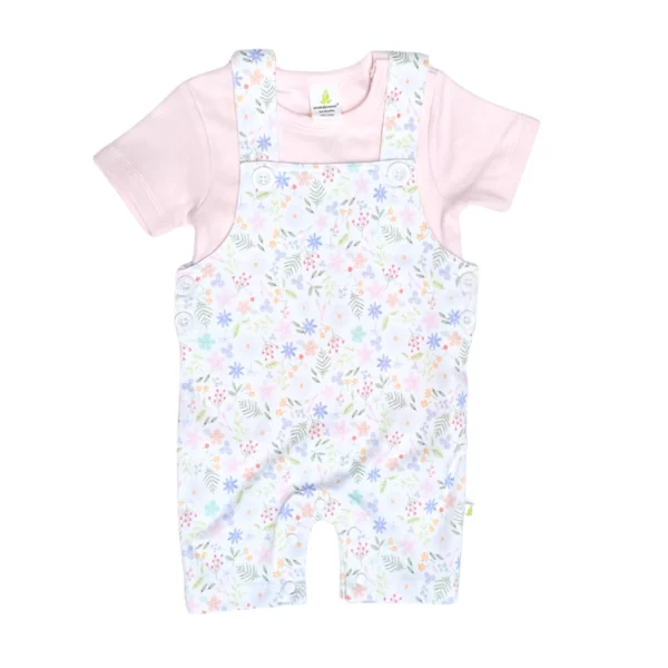 ib96143 overalls with top flower fairy