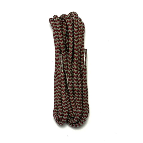 laces corded multi khaki burgundy