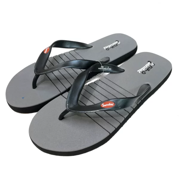 men's jandal j3 grey black 1