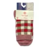norsewear check sock strawberry 1