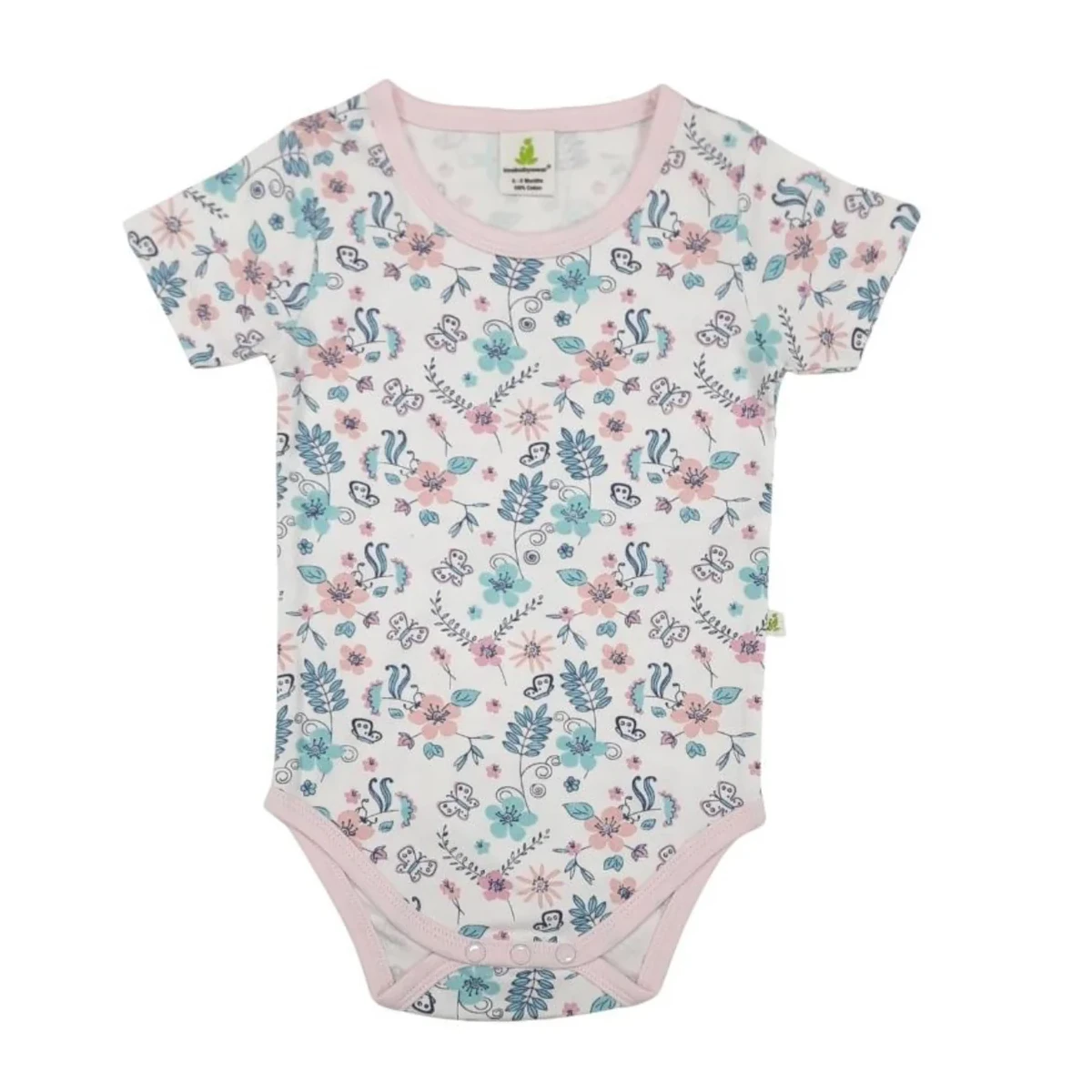 short sleeve bodysuit bloomy bliss