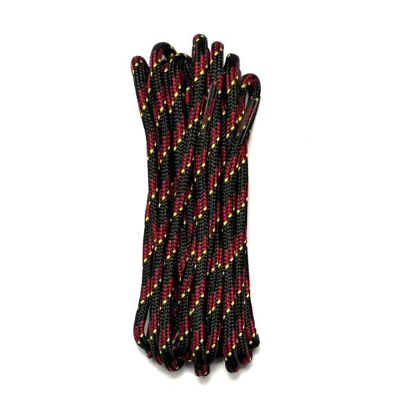tedds laces doc round black red yellow