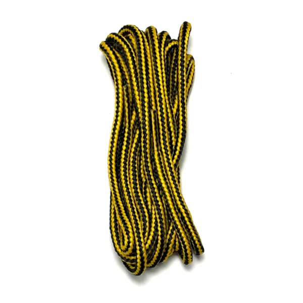tedds laces doc round yellow black