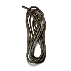 tedd's laces leather boat dark brown