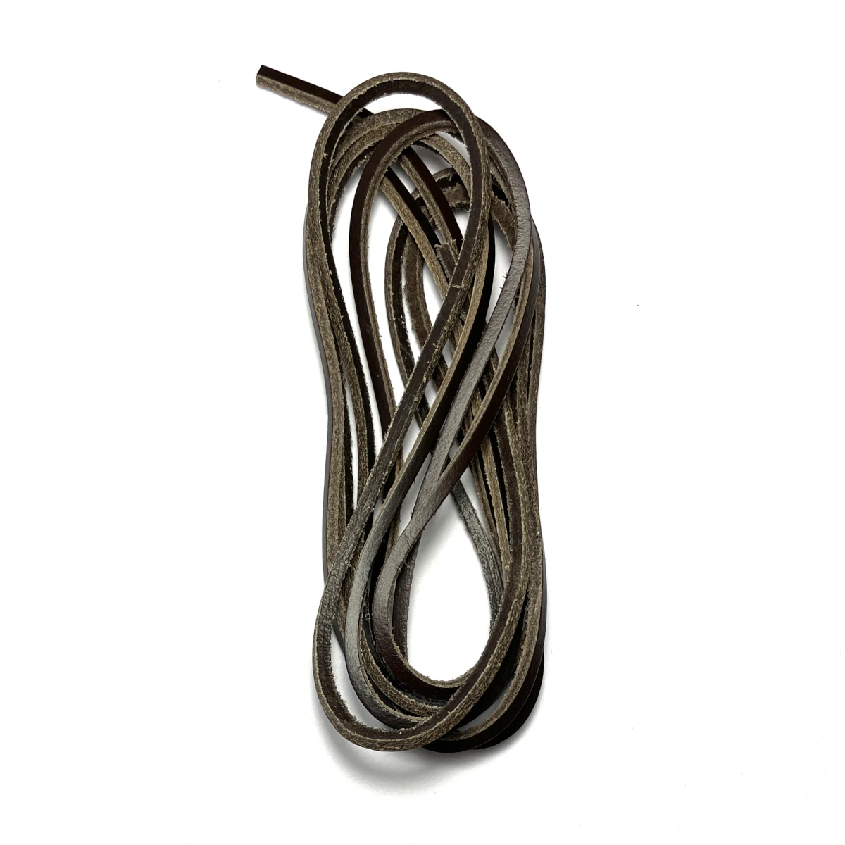 tedd's laces leather boat dark brown