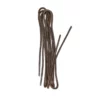 tedd's laces thin waxed brown