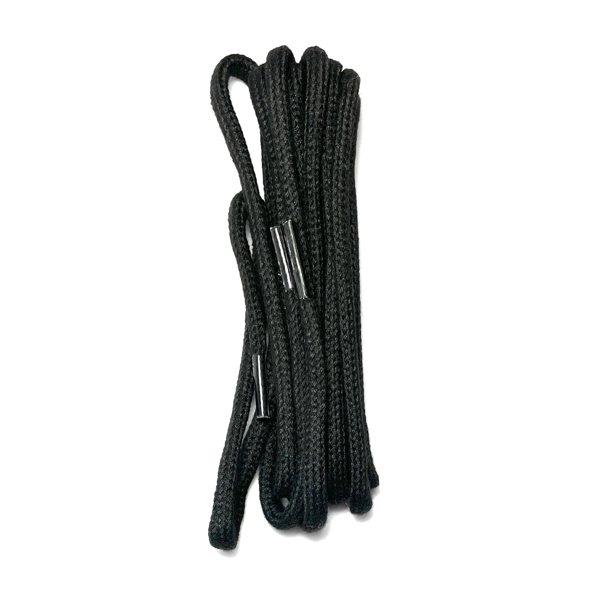 tedds plain corded round laces black