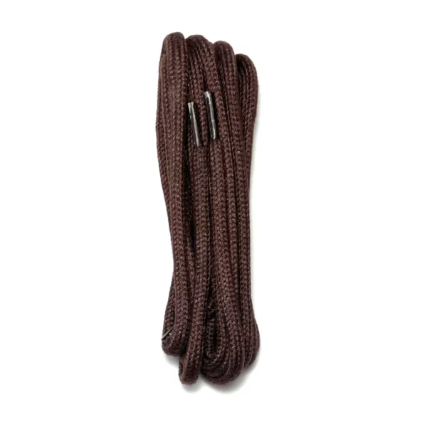 tedds plain corded round laces brown