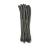 tedds plain corded round laces dark grey