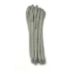 tedds plain corded round laces grey