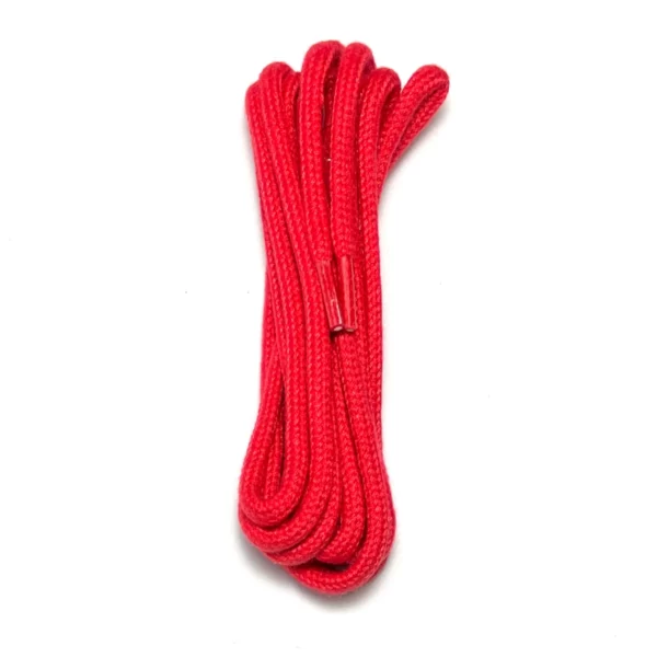 tedds plain corded round laces red