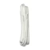 tedds plain corded round laces white