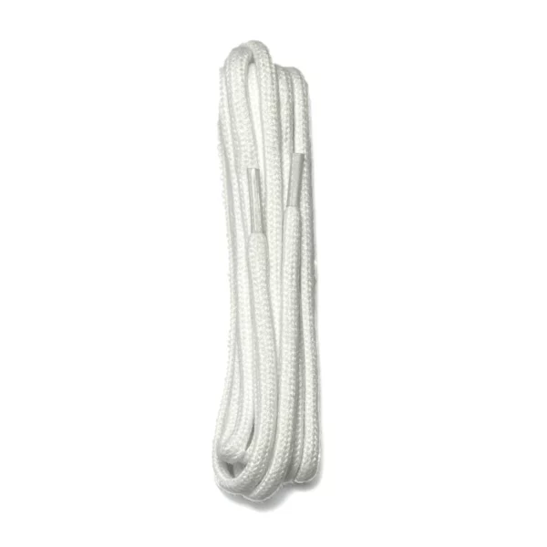 tedds plain corded round laces white