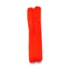 tedds plain flat laces fluo orange