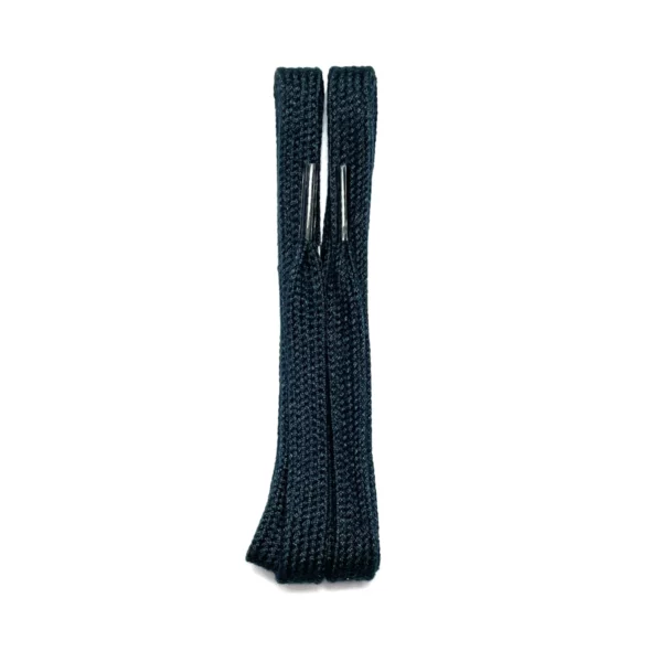 tedds plain flat laces navy