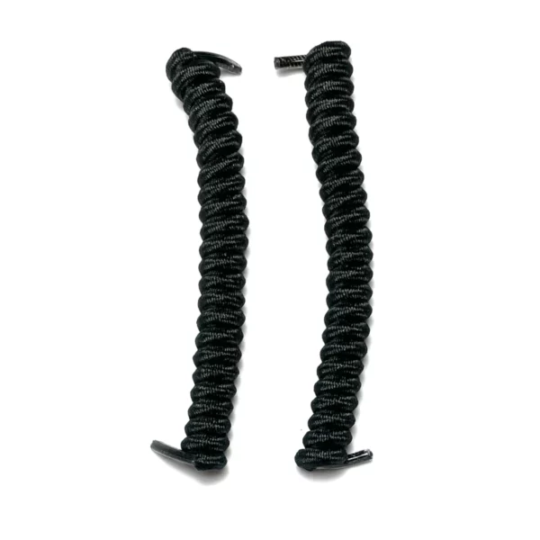 tedds spiral laces black