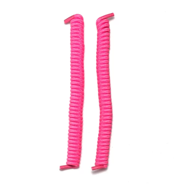 tedds spiral laces pink