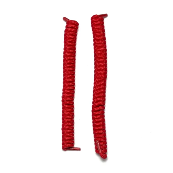 tedds spiral laces red