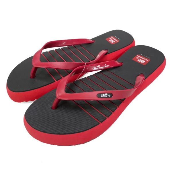 women's jandal j2 red black 01