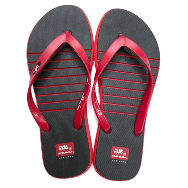 women's jandal j2 red black 02
