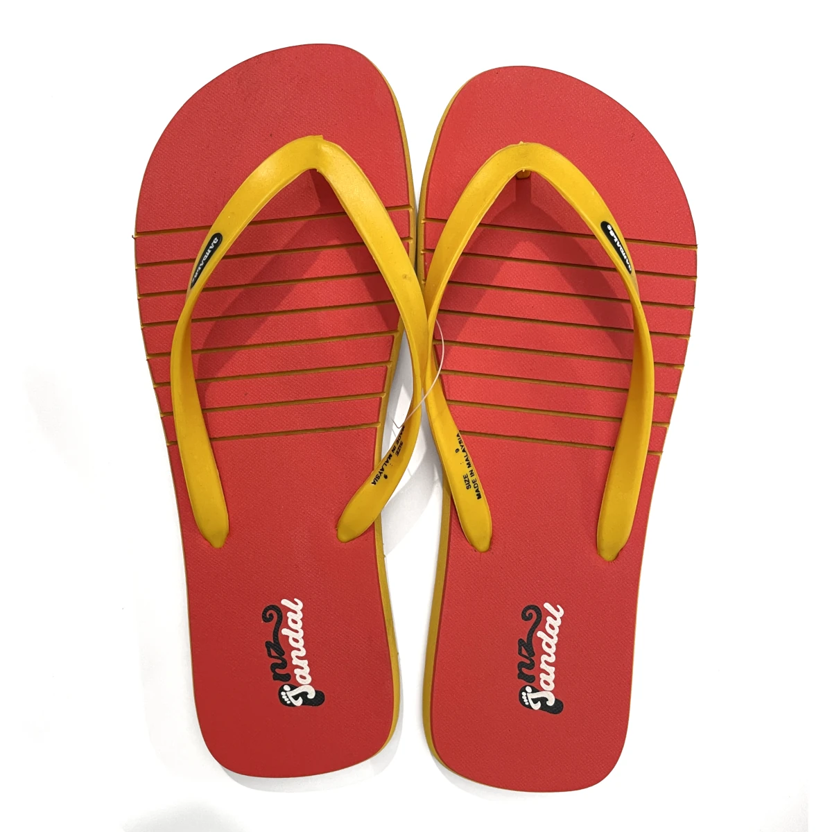 women's jandal j2 yellow red 02