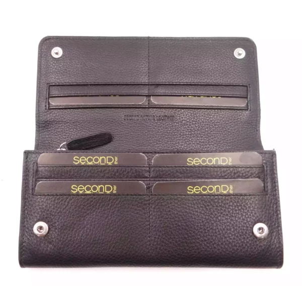 womens large slim wallet black 02