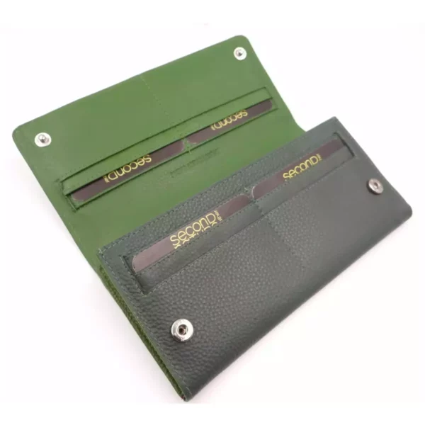 womens large slim wallet greenmulti 02