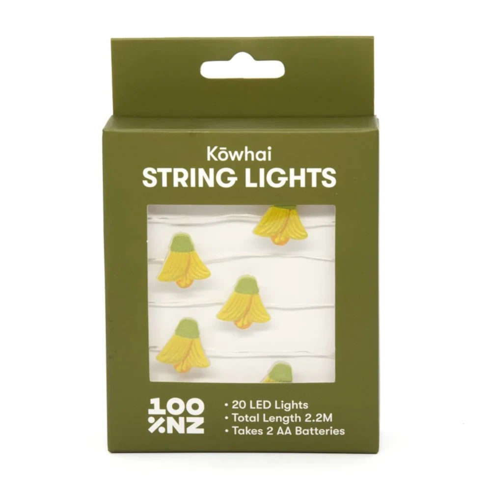 100percent nz kowhai led lights