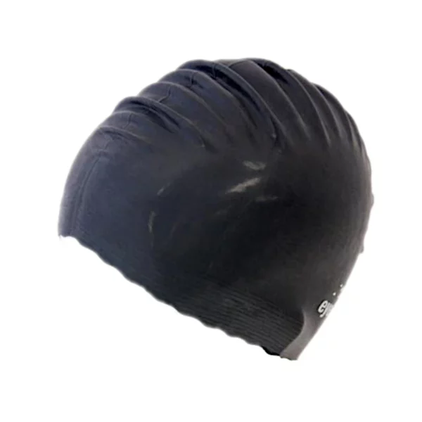 eyeline swimcap latex reg black