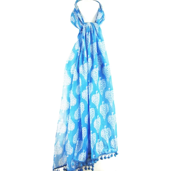 floressents scarf crete blue 1