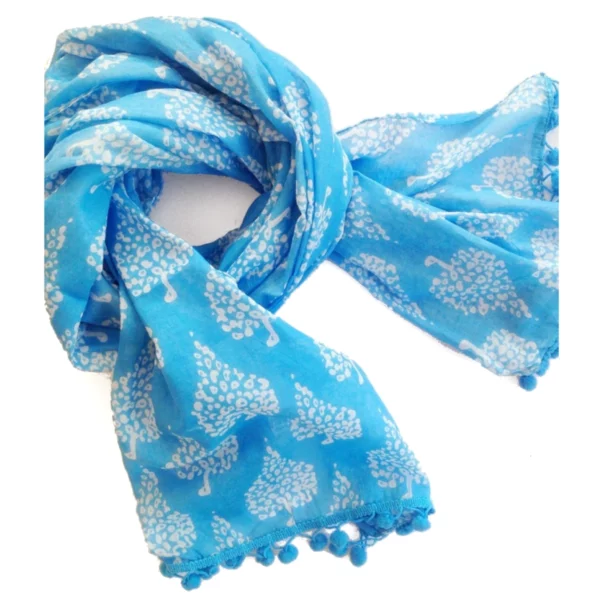 floressents scarf crete blue 2