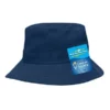 kids bucket hat navy 2
