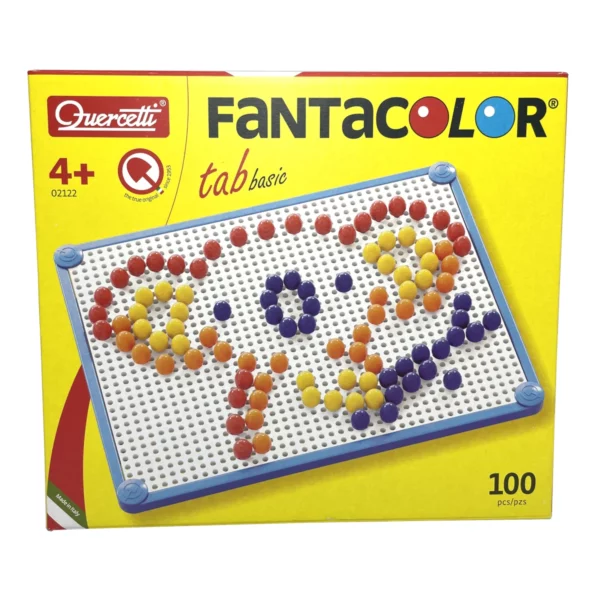 quercetti fantacolor tab basic 100pc 1