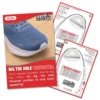 trainer armour big toe hole preventer white