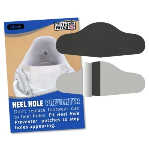 trainer armour heel hole preventer black 1