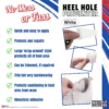 trainer armour heel hole preventer white 4
