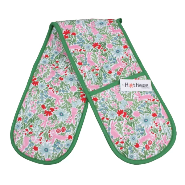 bunny double oven mitt