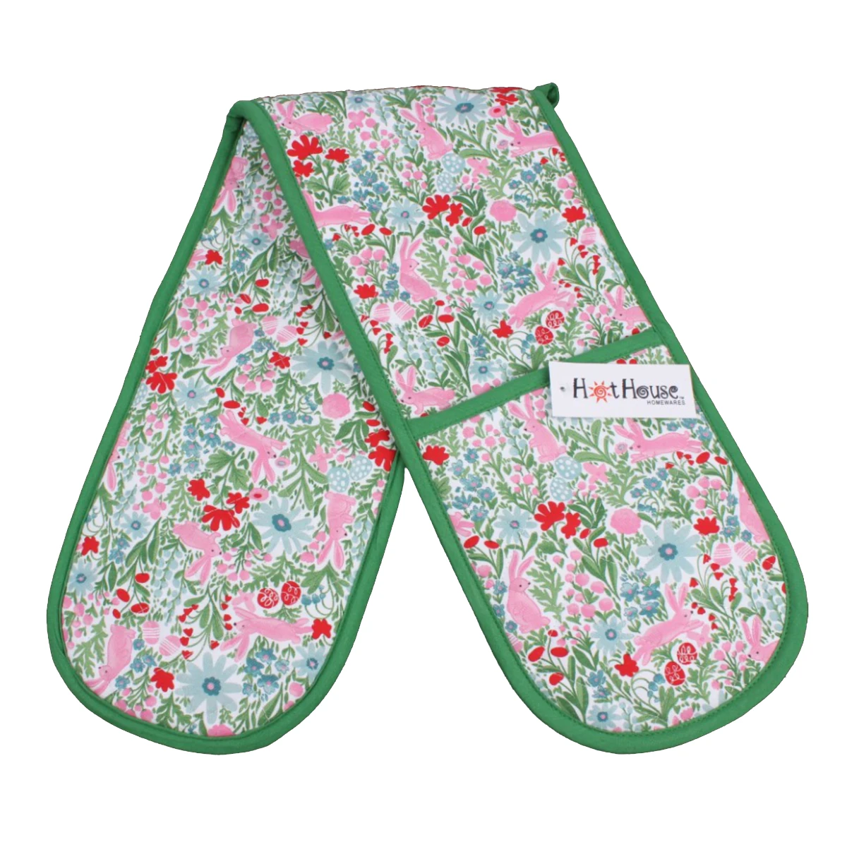bunny double oven mitt