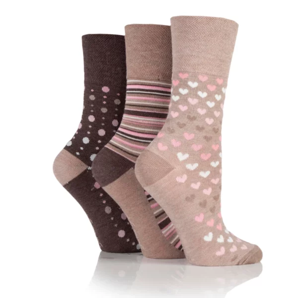 gentle grip ladies 3pack bamboo neutral 2