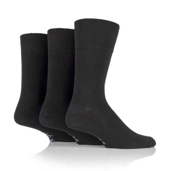 gentle grip mens 3pack black 2