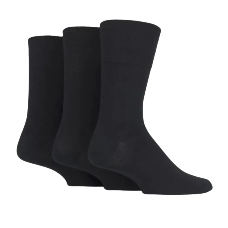 iomi footnurse diabetic 3 pack black 1