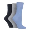 iomi footnurse diabetic 3 pack black grey blue 1