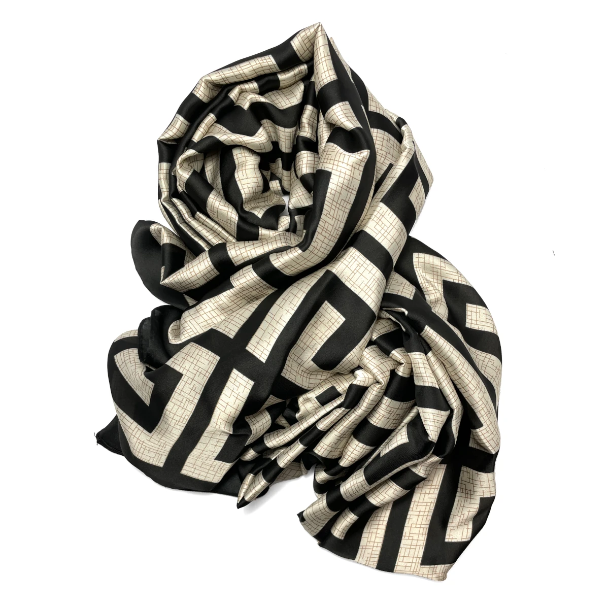 mono scarf black 1